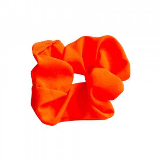 Scrunchie Neon Πορτοκαλί